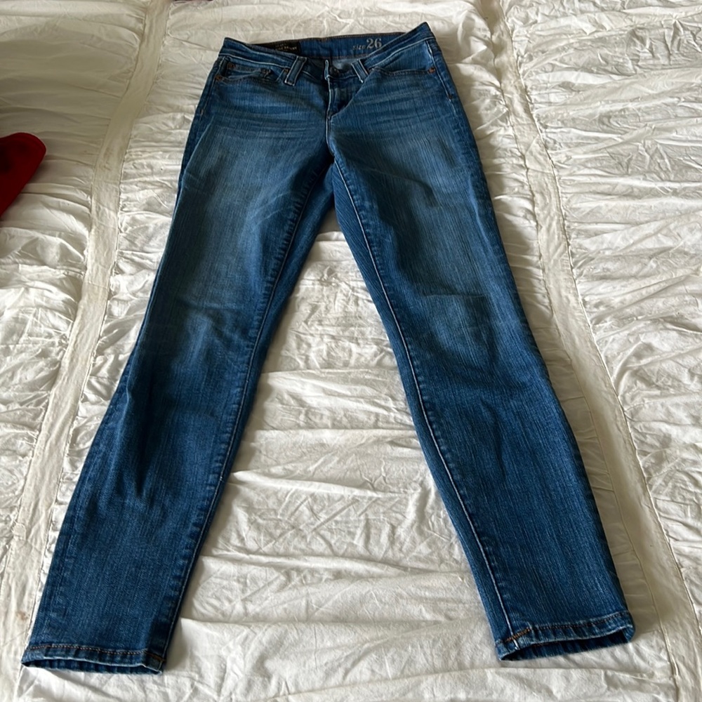 J. Crew high rise jeans